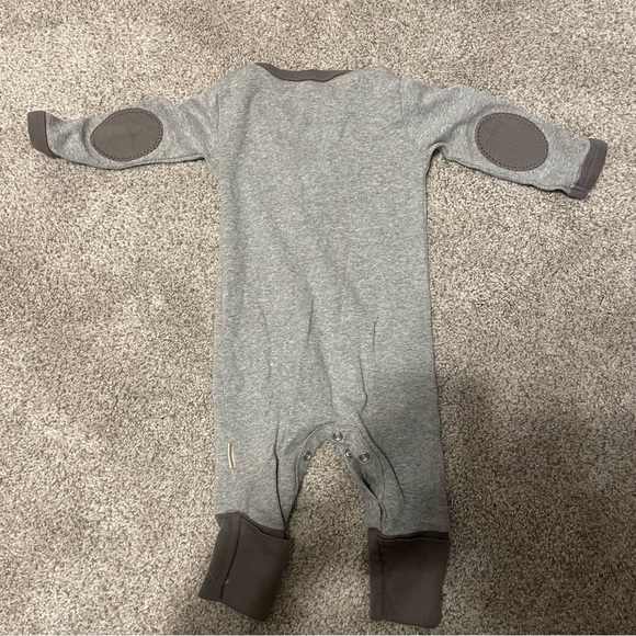 Baby Bodysuit in Gray and Brown - Picture 5 of 5
